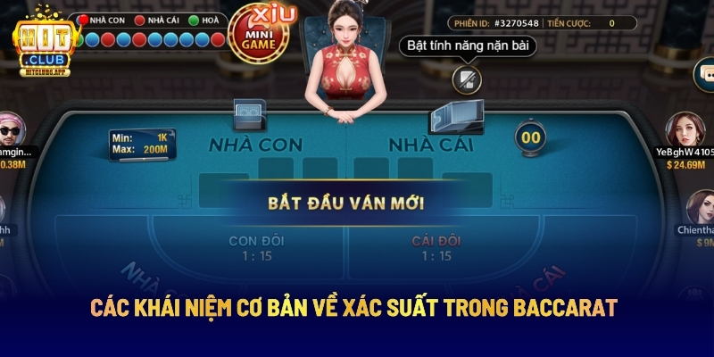 Các Khái Niệm Cơ Bản Về Xác Suất Trong Baccarat