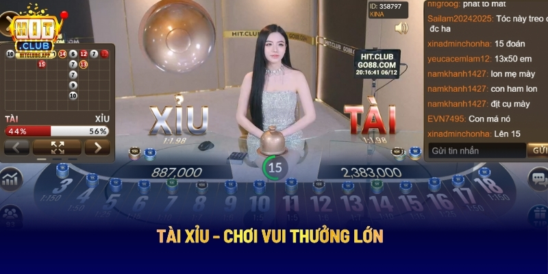 Tài Xỉu - Chơi Vui Thưởng Lớn 